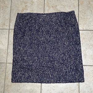 Talbots Classic indigo Tweed Pencil Skirt - Women's